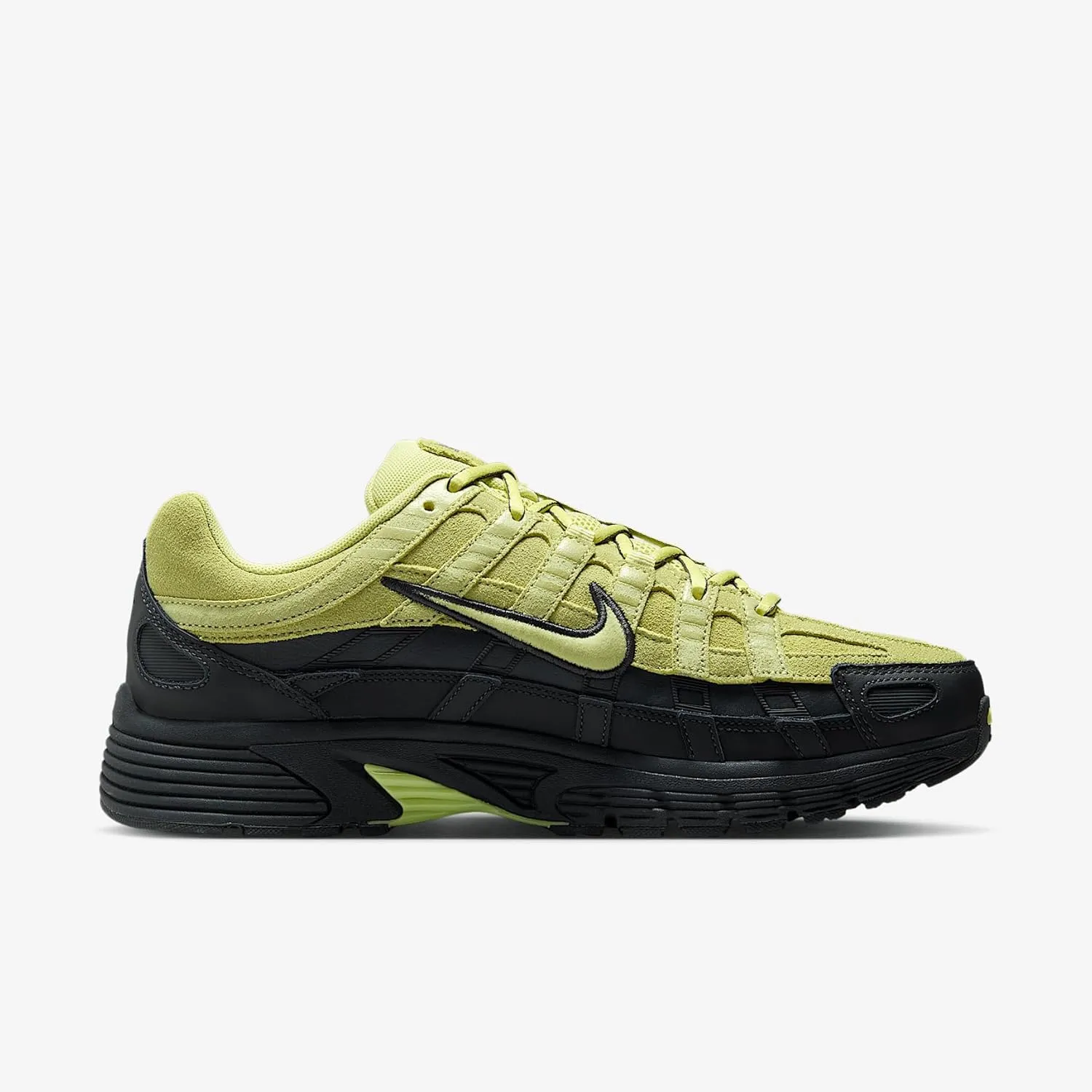 Nike P-6000 PRM Men's Shoes (IF0668-300, Limelight/Dark Smoke Grey/Limelight)