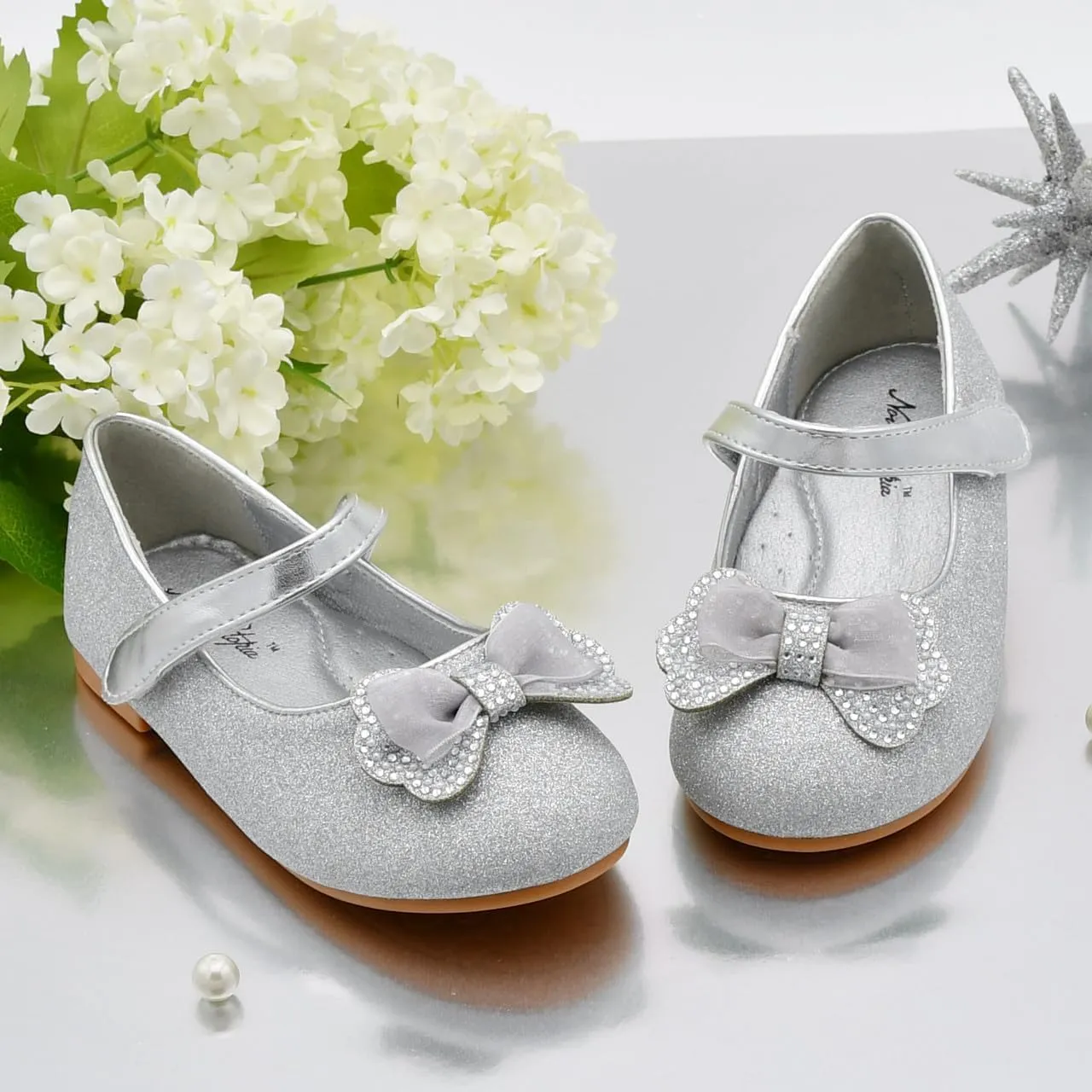 Nova Utopia Toddler Little Girls Ballet Flat Shoes