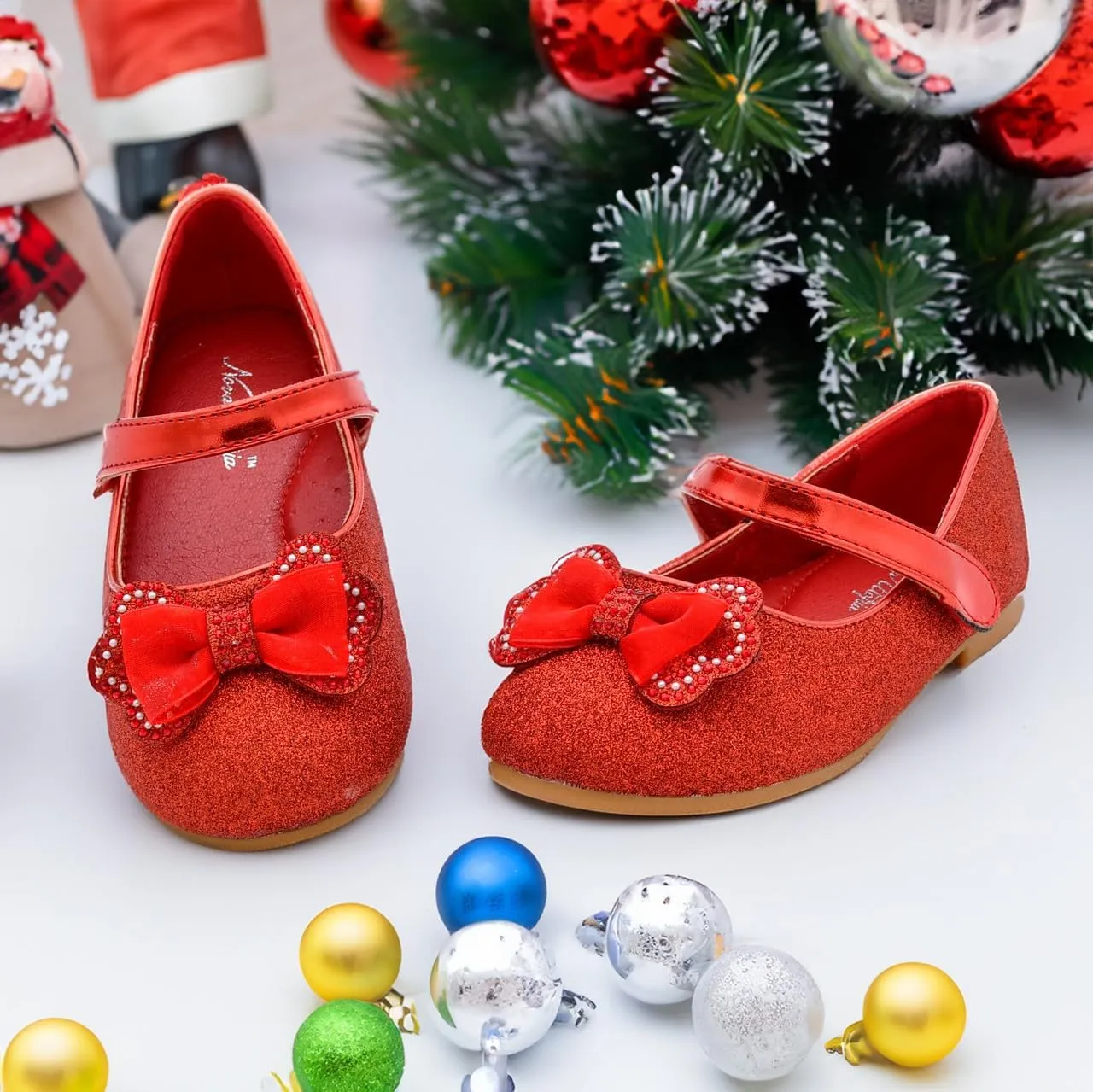 Nova Utopia Toddler Little Girls Ballet Flat Shoes