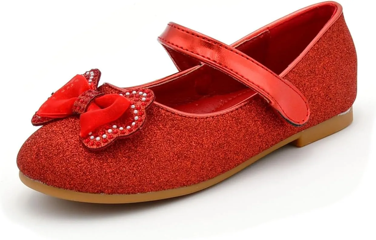 Nova Utopia Toddler Little Girls Ballet Flat Shoes