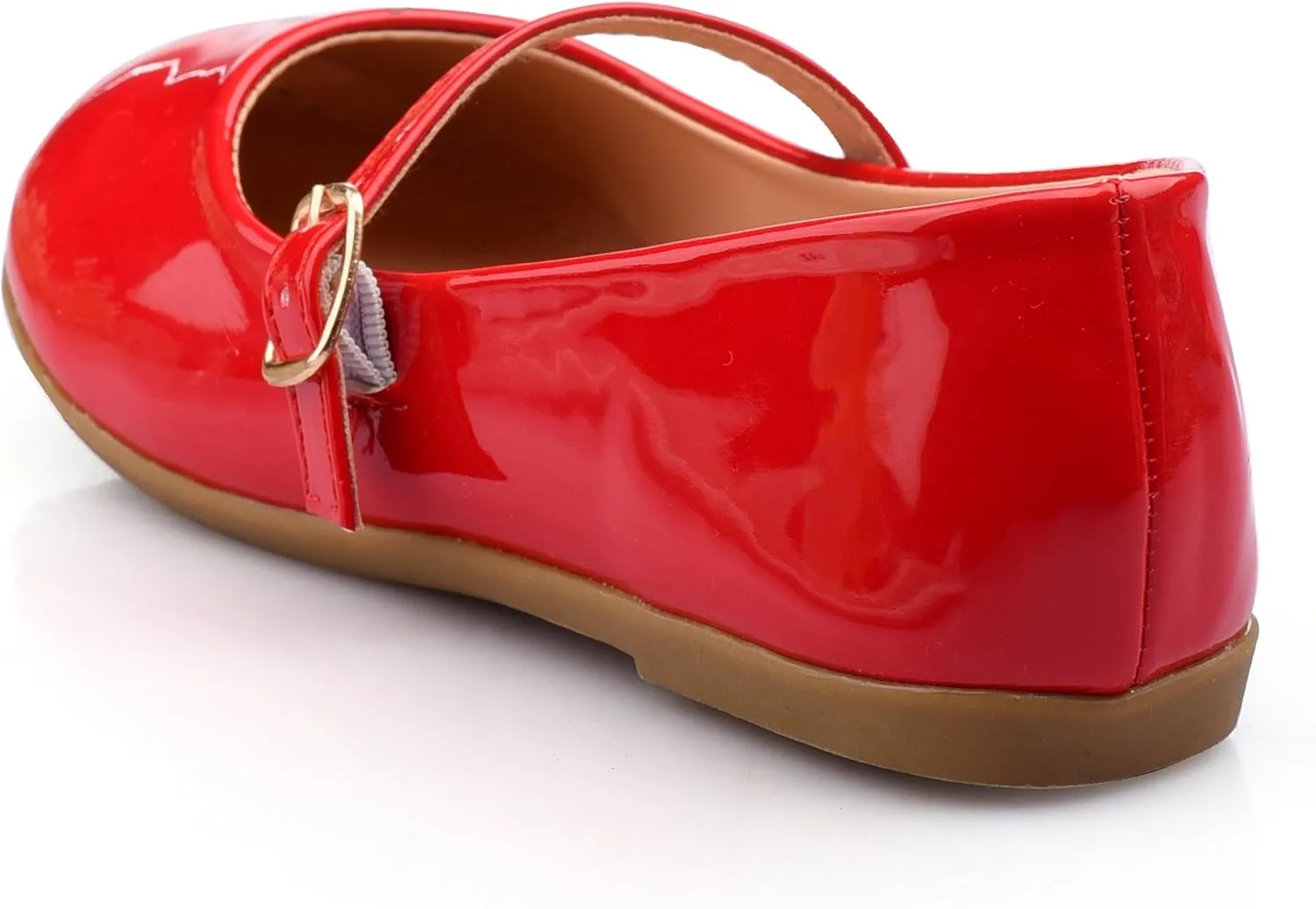 Nova Utopia Toddler Little Girls Dress Ballet Mary Jane Bow Flat Shoes