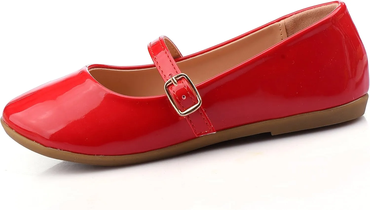 Nova Utopia Toddler Little Girls Dress Ballet Mary Jane Bow Flat Shoes