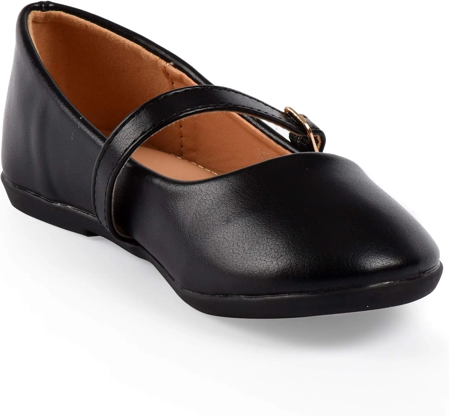 Nova Utopia Toddler Little Girls Dress Ballet Mary Jane Bow Flat Shoes