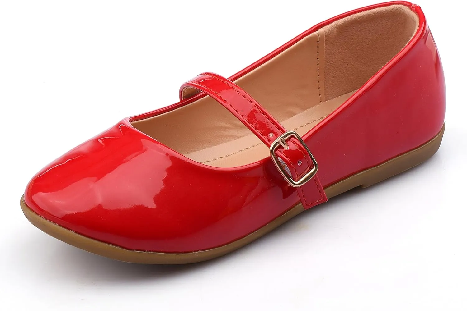 Nova Utopia Toddler Little Girls Dress Ballet Mary Jane Bow Flat Shoes