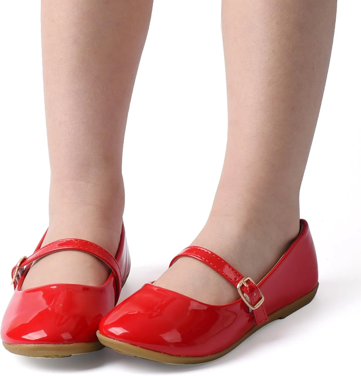 Nova Utopia Toddler Little Girls Dress Ballet Mary Jane Bow Flat Shoes