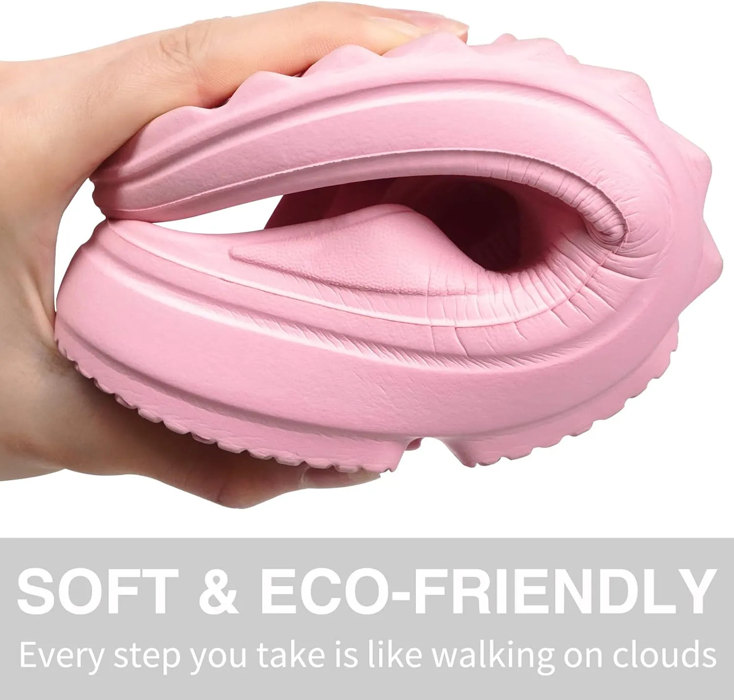 Oudizz Orthopedic Sandals Flip Flops for Women Arch Support Pillow Soft Recovery Thong Sandals Spa Summer Beach Cloud Slides