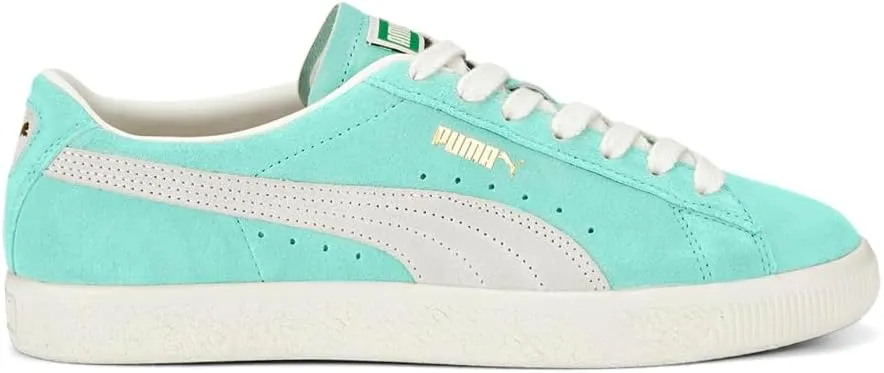 PUMA Mens Suede Vintage Lace Up Sneakers Shoes Casual - Blue - Size 7 M