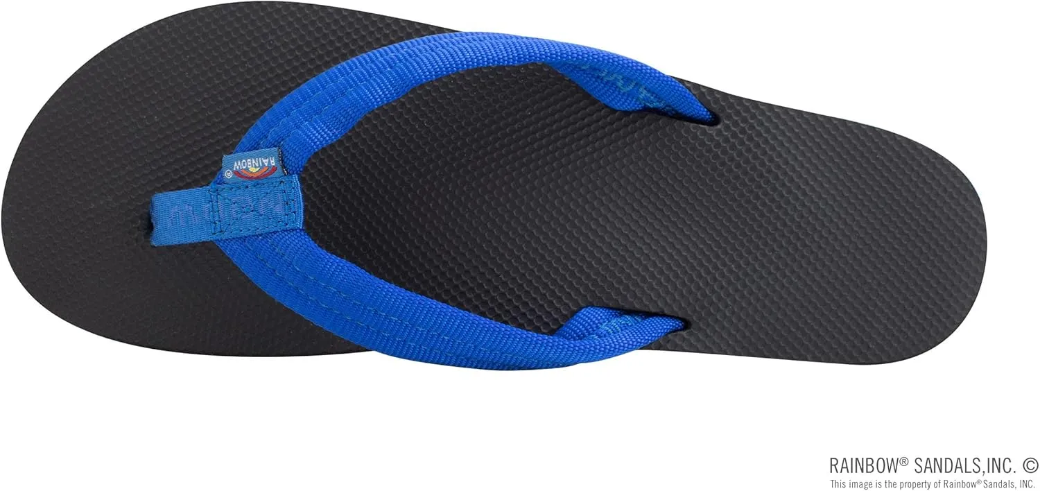 Rainbow Sandals Womens's Double Layer Soft Top 1" EVA Rubber Filled Nylon Strap