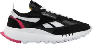 Reebok Women's Classic Leather Legacy Shoes Luxury Athletics Fashion Sneakers New (Black, Numeric_10)