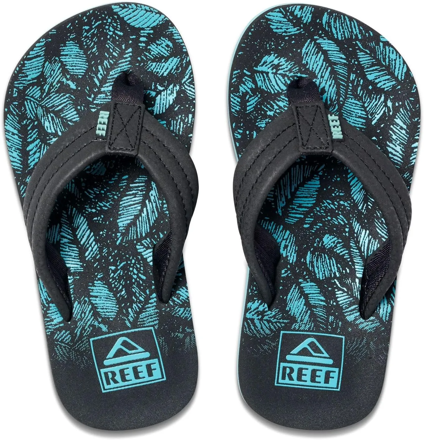 REEF Kids Ahi Unisex-Child Beach Flip Flop, Soft Cushion Footbed, Water Friendly