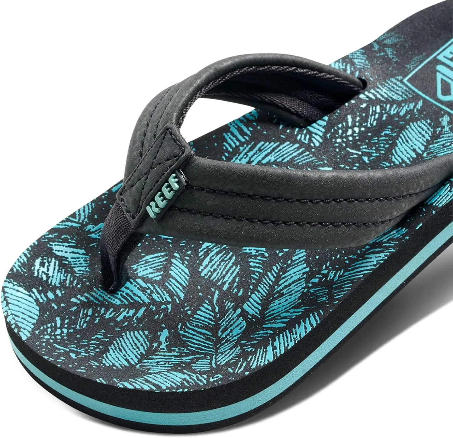 REEF Kids Ahi Unisex-Child Beach Flip Flop, Soft Cushion Footbed, Water Friendly