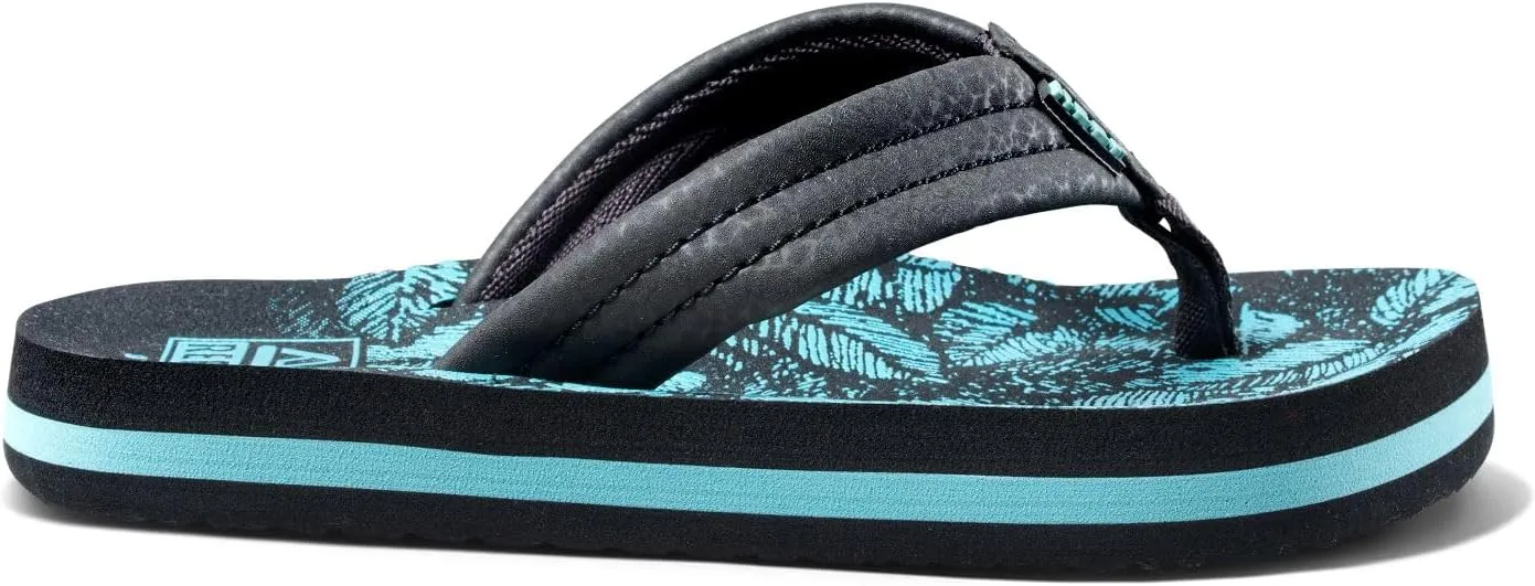 REEF Kids Ahi Unisex-Child Beach Flip Flop, Soft Cushion Footbed, Water Friendly