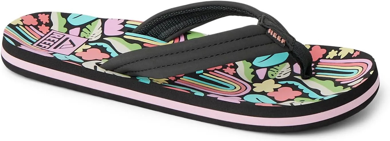 REEF Kids Ahi Unisex-Child Beach Flip Flop, Soft Cushion Footbed, Water Friendly