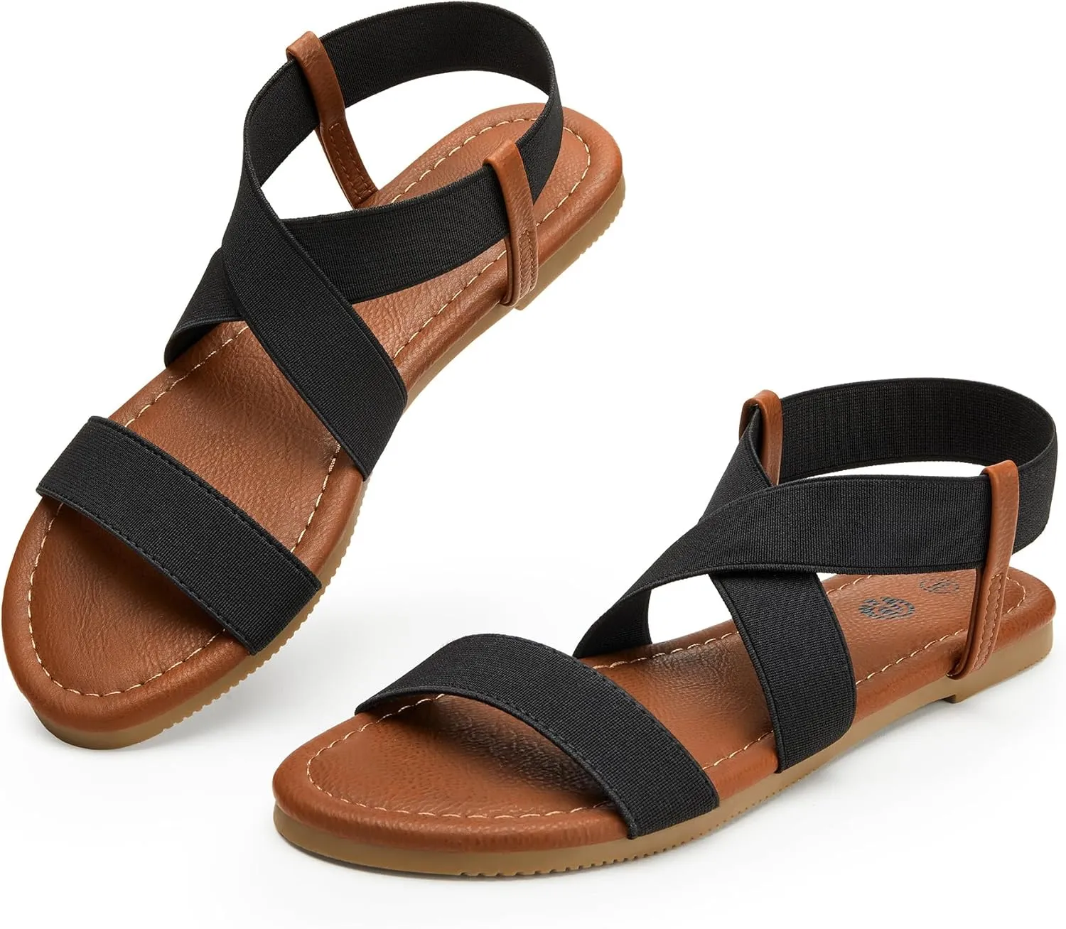 Rekayla Flat Elastic Sandals for Women