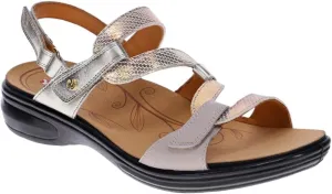 Revere Emerald 3 Women’s Sandals - Premium Soft Leather, Adjustable Straps & Contoured Footbed - Orthotic Arch Support for Stylish Comfort & All-Day Wear