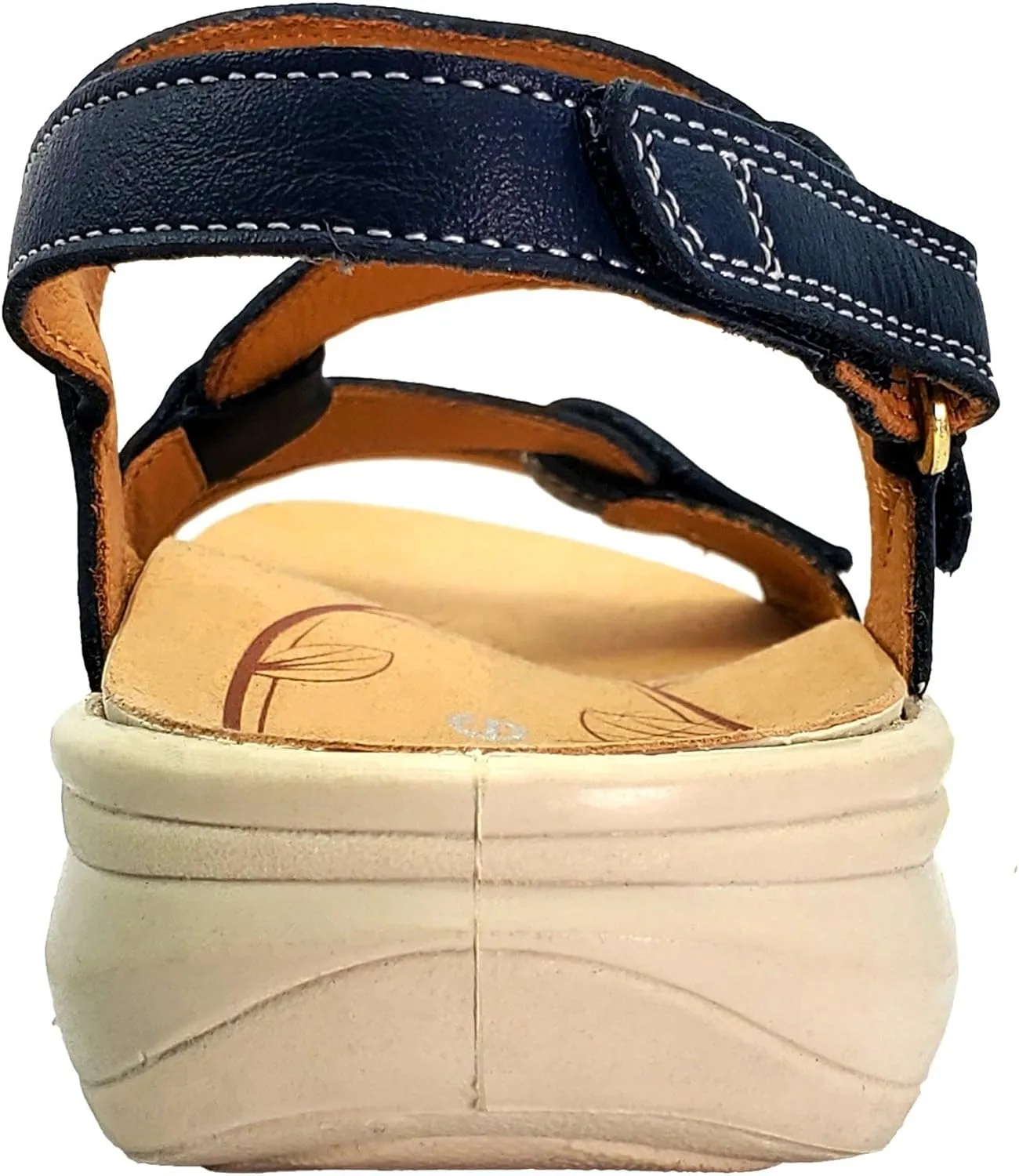 Revere Emerald 3 Women’s Sandals - Premium Soft Leather, Adjustable Straps & Contoured Footbed - Orthotic Arch Support for Stylish Comfort & All-Day Wear