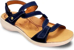 Revere Emerald 3 Women’s Sandals - Premium Soft Leather, Adjustable Straps & Contoured Footbed - Orthotic Arch Support for Stylish Comfort & All-Day Wear
