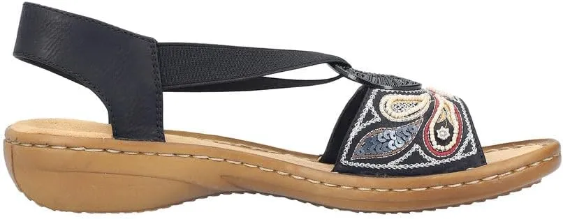Rieker 608B4 Regina Women's Sandals - Comfort & Style