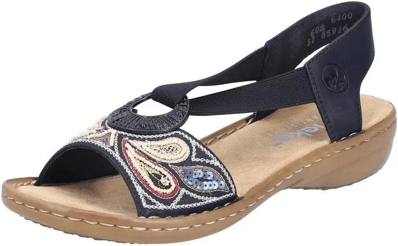 Rieker 608B4 Regina Women's Sandals - Comfort & Style