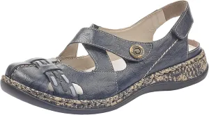 Rieker Women's Closed Toe Ballet Flats, 8 US