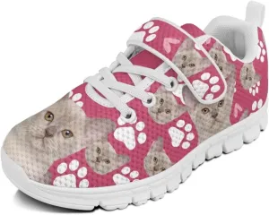 School Sneakers for Girls Boys Running Tennis Shoes Kids Slip on Shoes