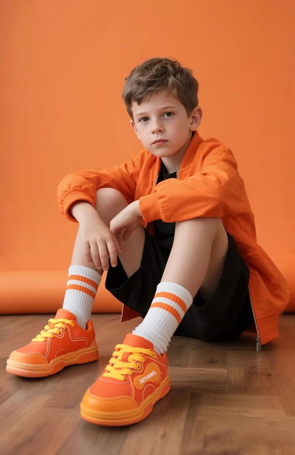 SKYWHEEL Kids Sneakers for Boys Gilrs Light Up Tennis Shoes Size 11 to Big Kids Size 3 Skate Shoes Lace up Athletic Running Walking Sneakers
