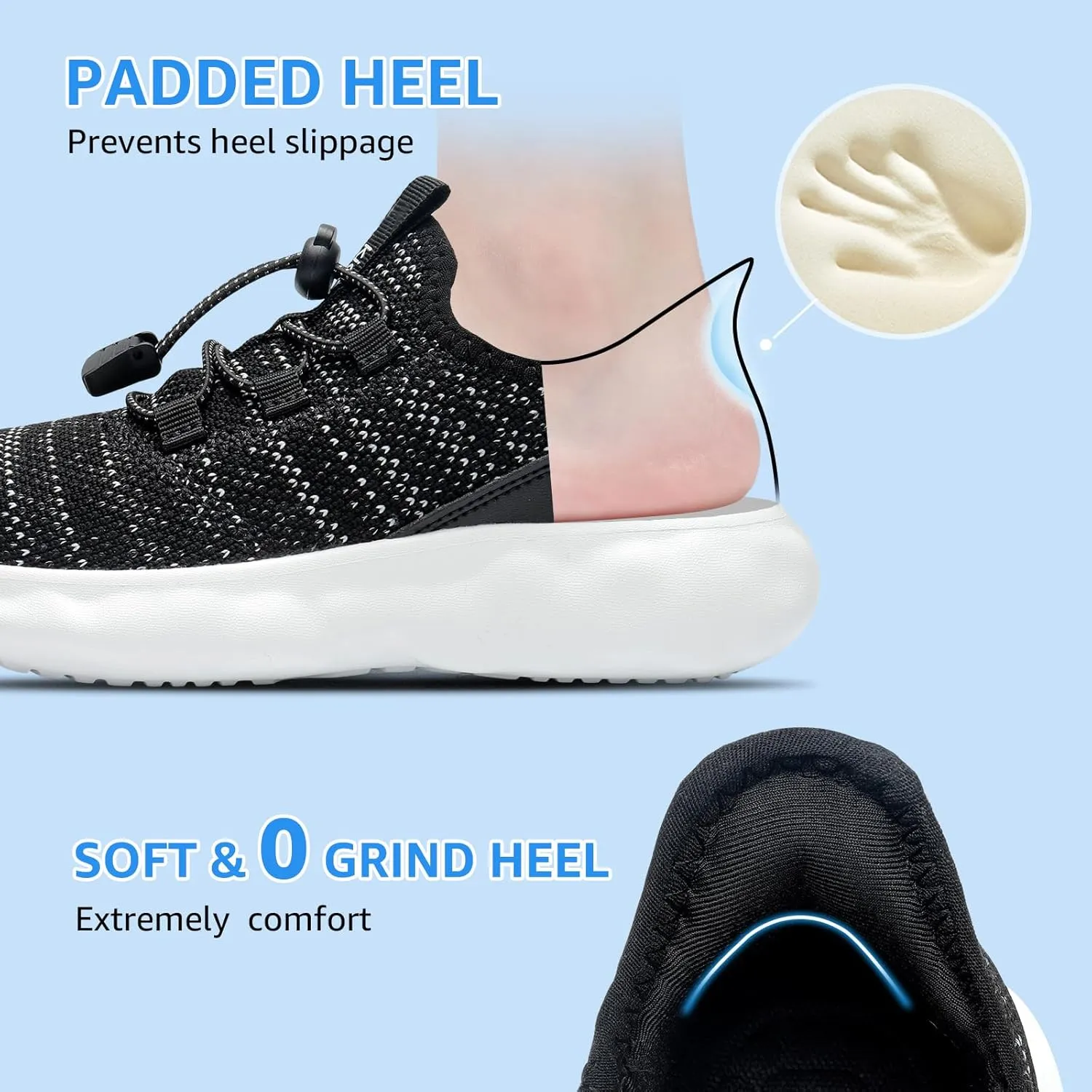 Sneakers for Girls Slip on Shoes Boys School Shoes