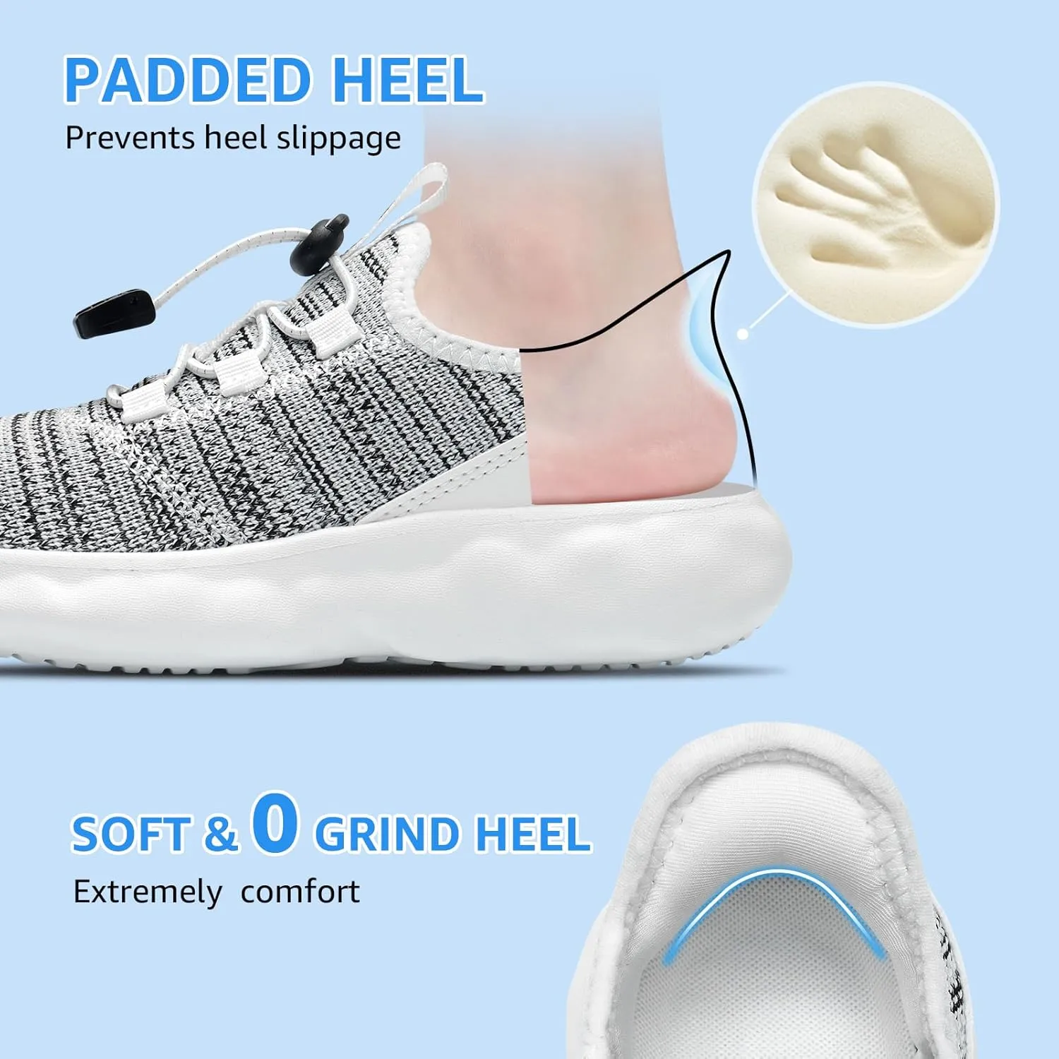 Sneakers for Girls Slip on Shoes Boys School Shoes