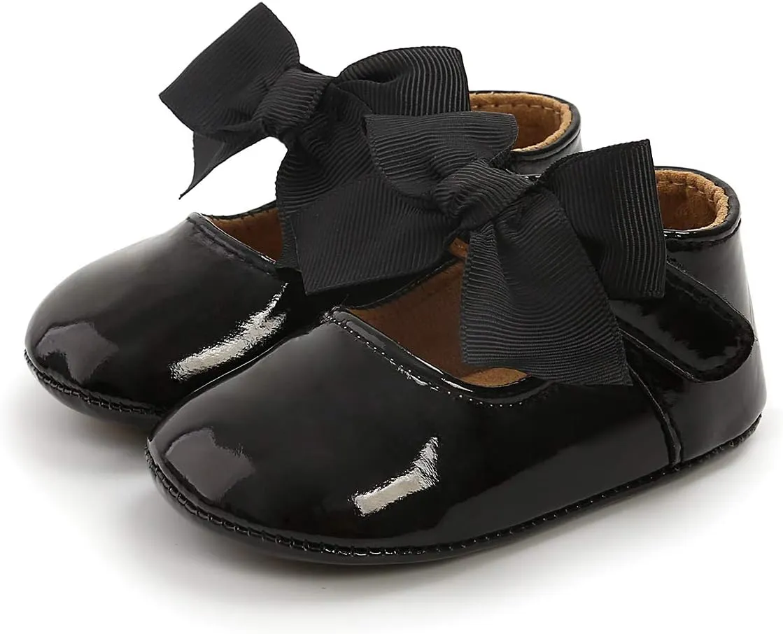 Soft Sole Baby Flats Shoes - Infant Baby Walking Shoes Dress Shoes Moccasinss Newborn Crib Shoes First Walkers