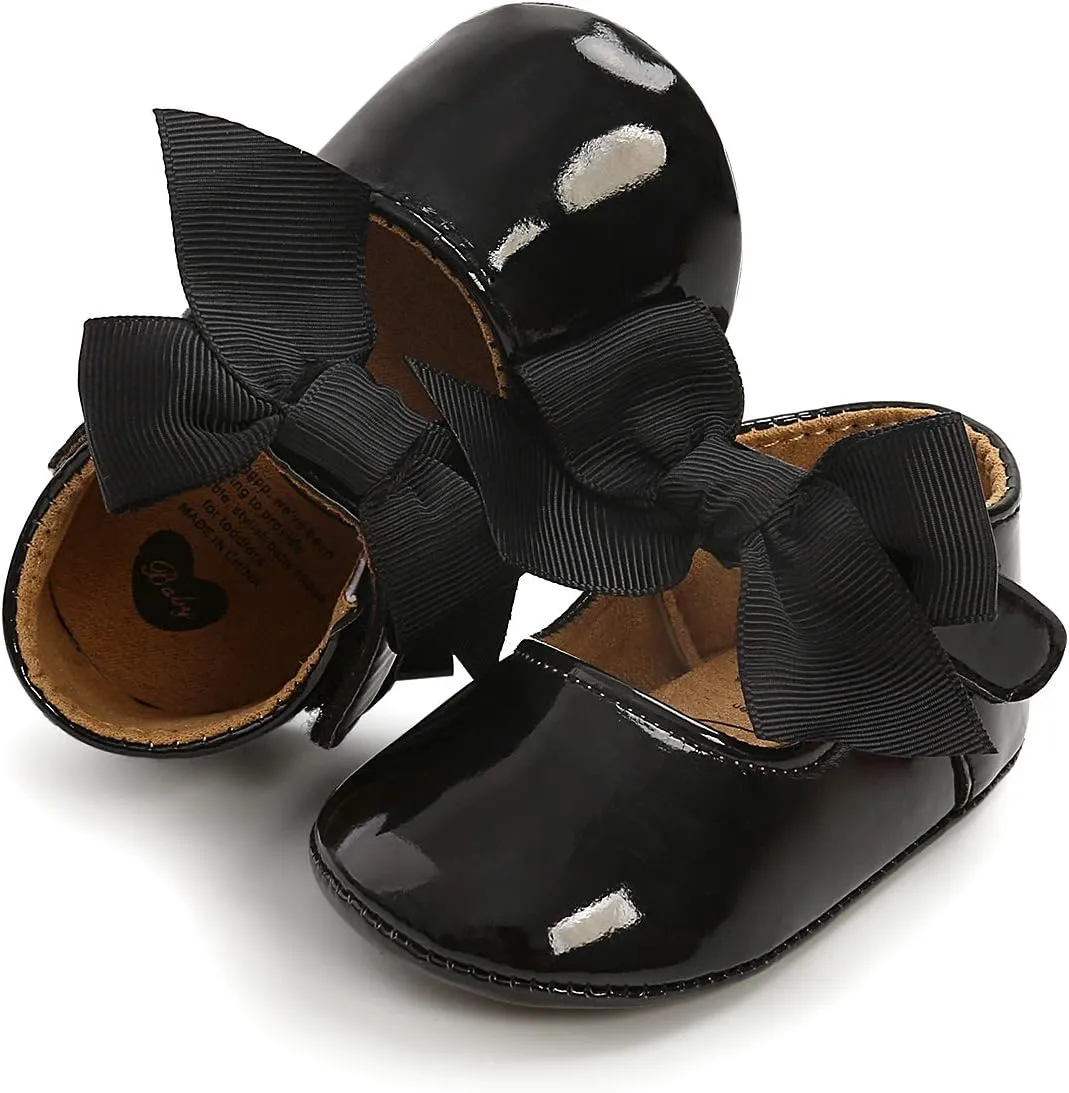 Soft Sole Baby Flats Shoes - Infant Baby Walking Shoes Dress Shoes Moccasinss Newborn Crib Shoes First Walkers