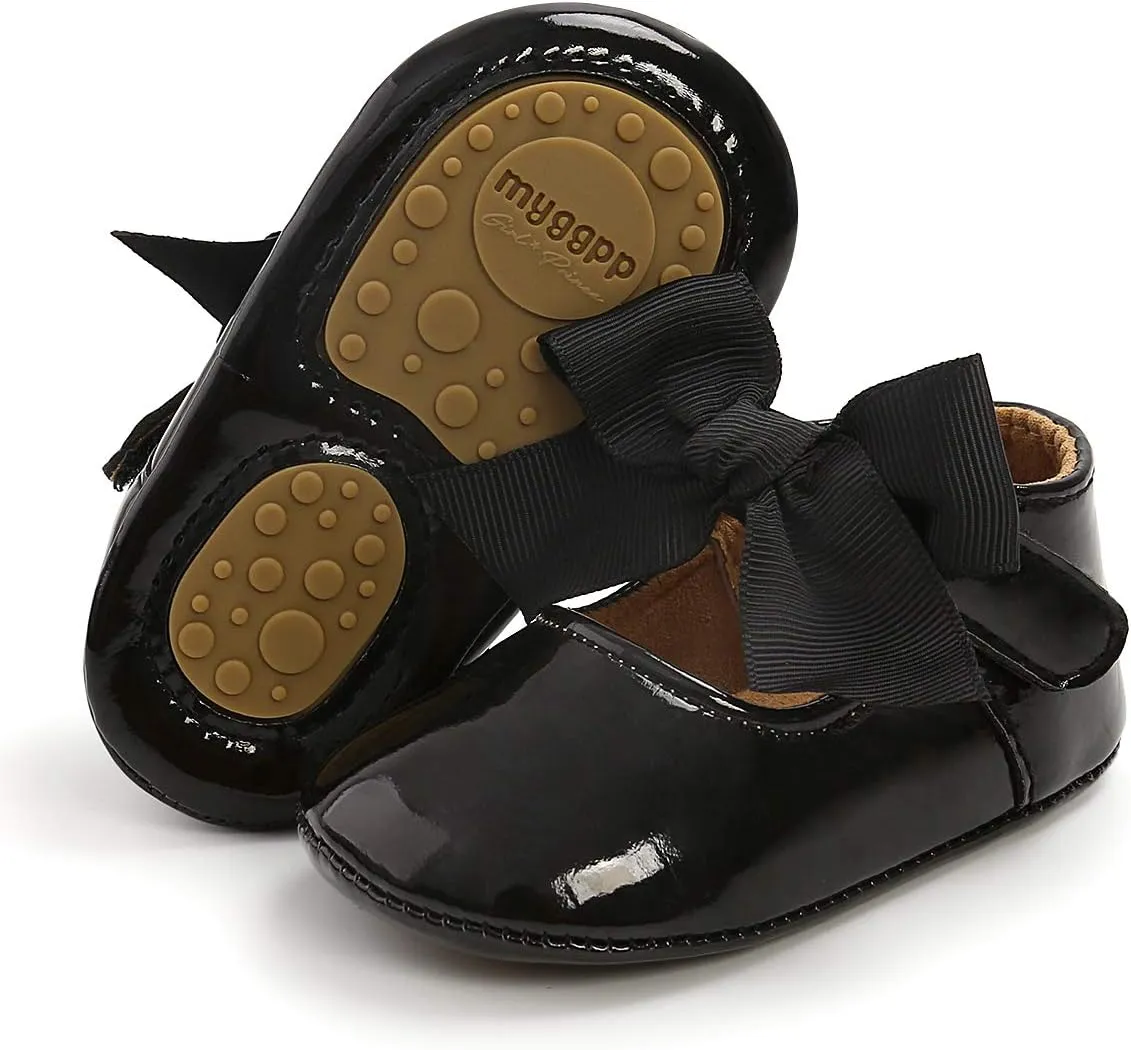 Soft Sole Baby Flats Shoes - Infant Baby Walking Shoes Dress Shoes Moccasinss Newborn Crib Shoes First Walkers