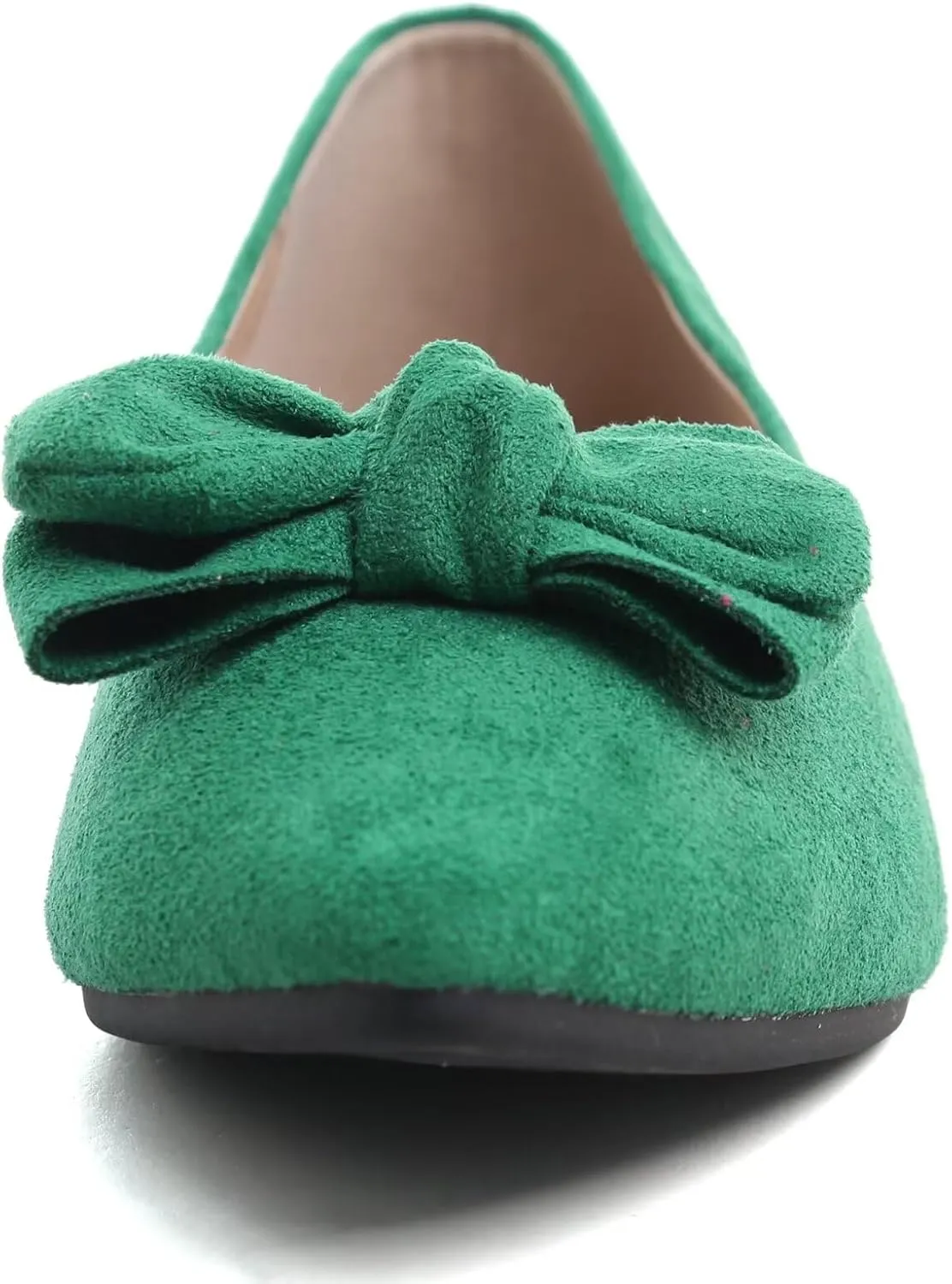 Stunner Womens Flats Fashion Pointed Toe Bowknot Dress Flats Casual Flats Comfortable Slip On Ballet Flats