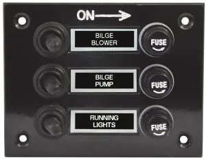 Switch Panel 3 Gang Economy