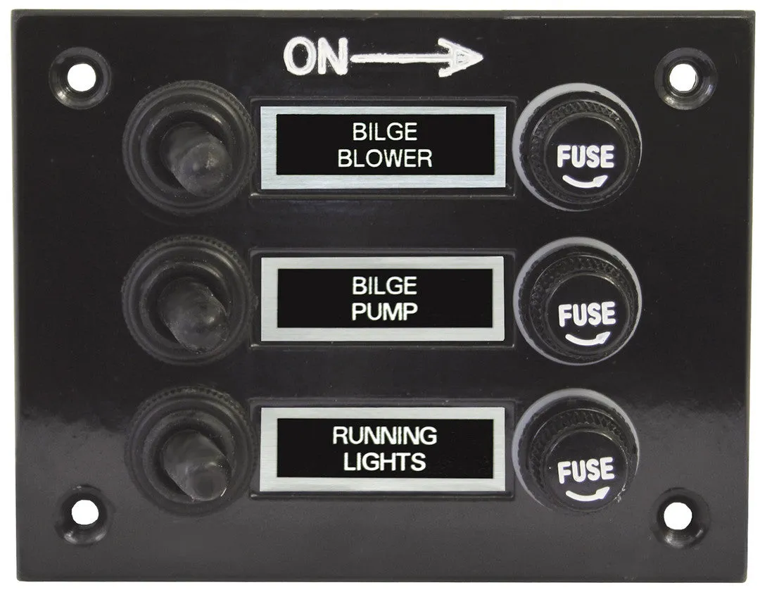 Switch Panel 3 Gang Economy