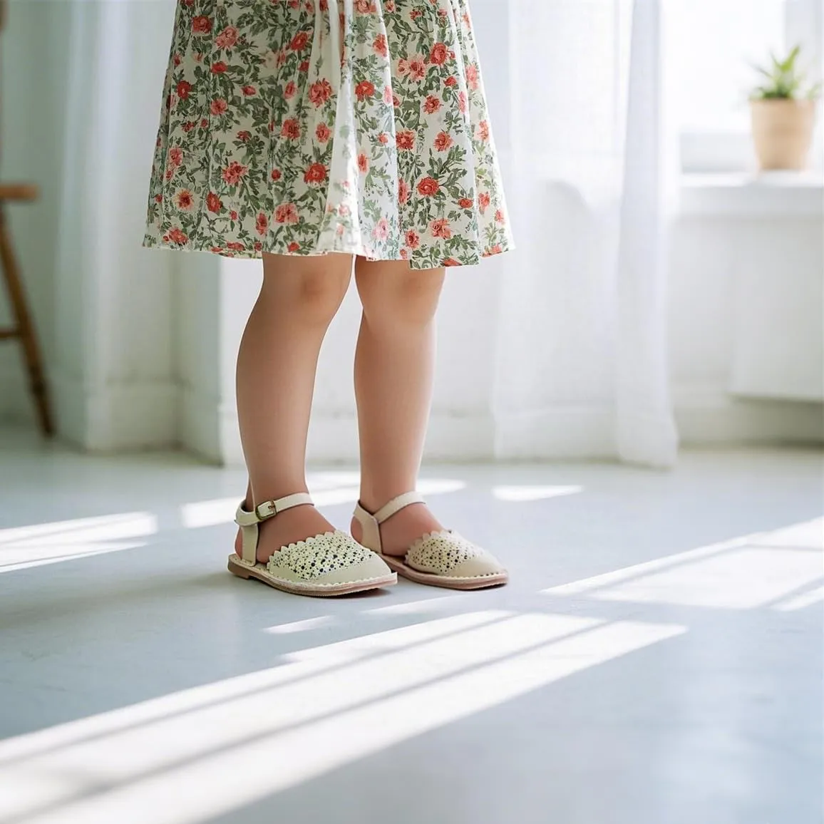 THEE BRON Girls Sandals Toddler Summer Dress Shoes