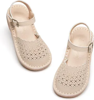 THEE BRON Girls Sandals Toddler Summer Dress Shoes