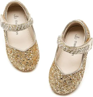 THEE BRON Toddler Girls Dress Shoes Ballet Mary Jane Flats Princess Costume Shoes