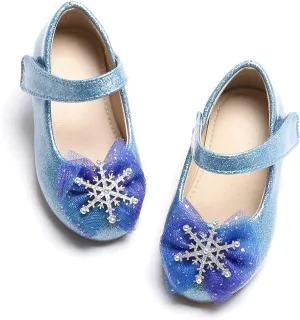 THEE BRON Toddler Girls Dress Shoes Ballet Mary Jane Flats Princess Costume Shoes