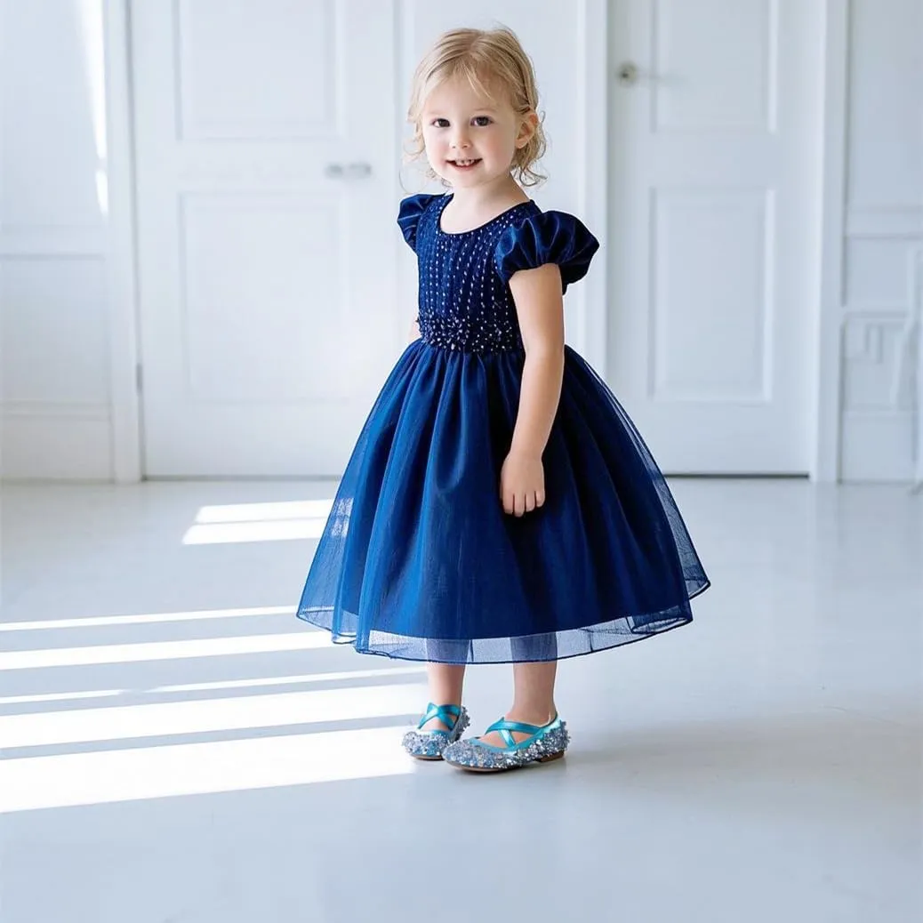 THEE BRON Toddler Girls Dress Shoes Ballet Mary Jane Flats Princess Costume Shoes