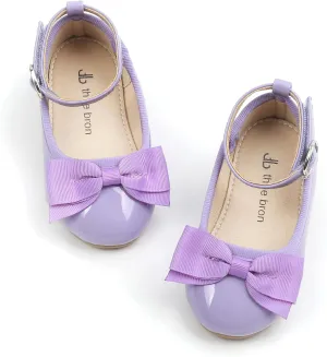 THEE BRON Toddler Girls Dress Shoes Ballet Mary Jane Flats Princess Costume Shoes