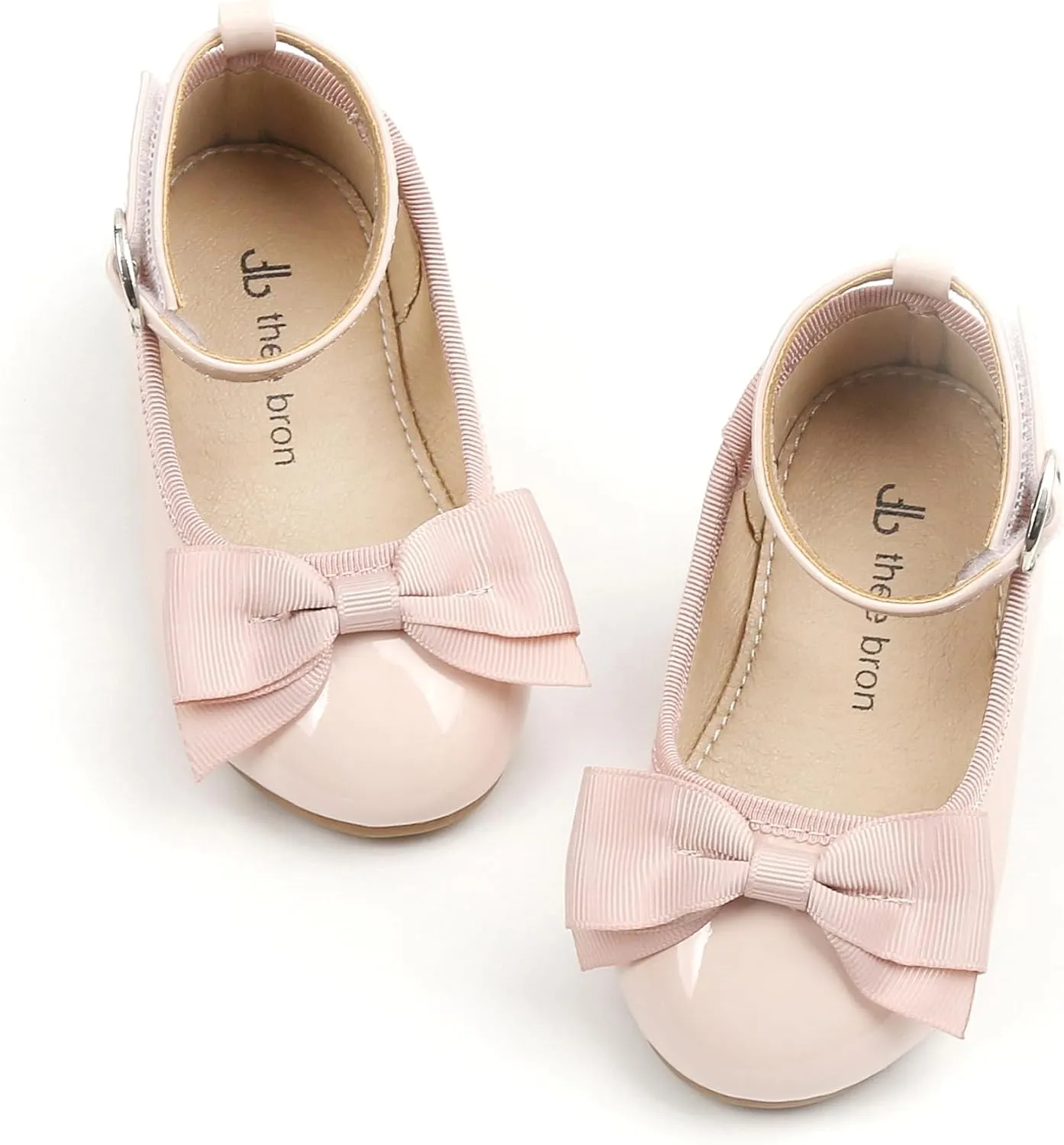 THEE BRON Toddler Girls Dress Shoes Ballet Mary Jane Flats Princess Costume Shoes