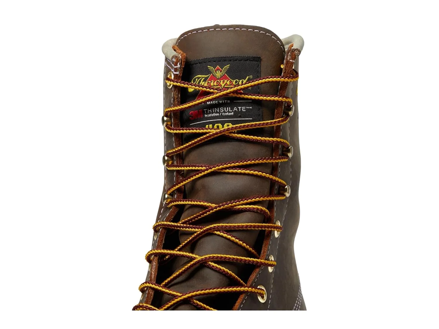 Thorogood American Legacy 8” Leather Waterproof Insulated Work Boots for Men with Composite Shank Non-Safety Toe Oil and Slip-Resistant Outsole, Crazyhorse - 8.5 D