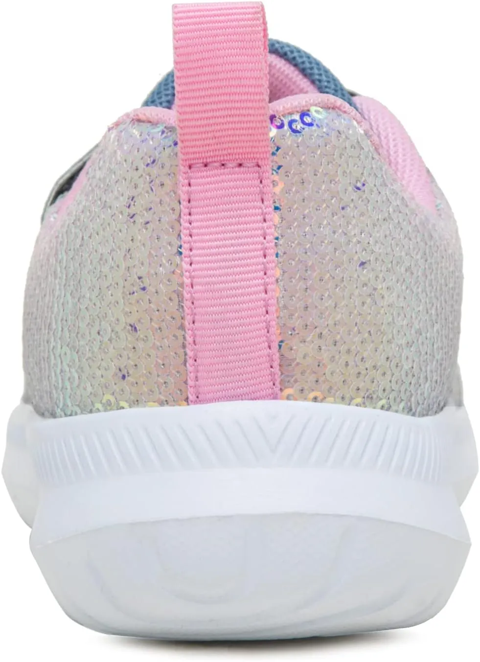 Toandon Toddler Kids Sneakers Sparkle Fashion Glitter Sequins Canvas Shoes