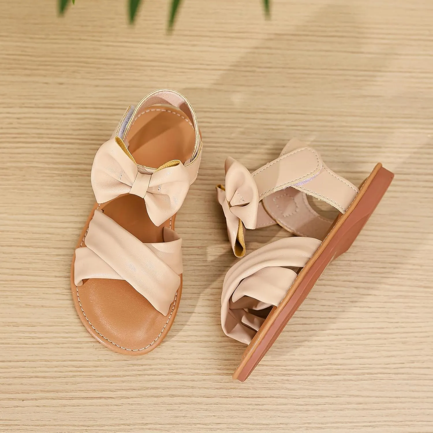 Toddler Girls Sandals Summer Flats Dress Shoes for Baby Little Kids Girl