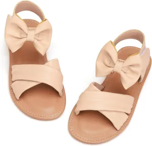 Toddler Girls Sandals Summer Flats Dress Shoes for Baby Little Kids Girl