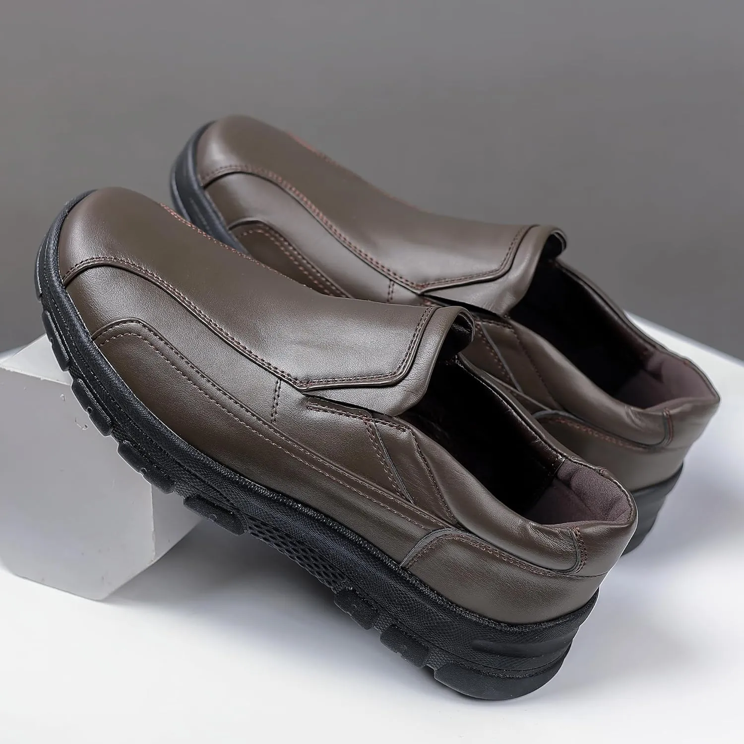 Trsorini Mens Casual Shoes Loafers Slip on Dress Business Office Premier Walking Lightweight Shoes Male