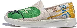 UIN Women's Art Painted Loafers Slip On Casual Travel Shoes Lightweight Comfort Walking Fashion Sneaker Tarragona Series
