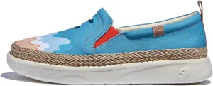UIN Women's Art Painted Loafers Slip On Casual Travel Shoes Lightweight Comfort Walking Fashion Sneaker Tarragona Series