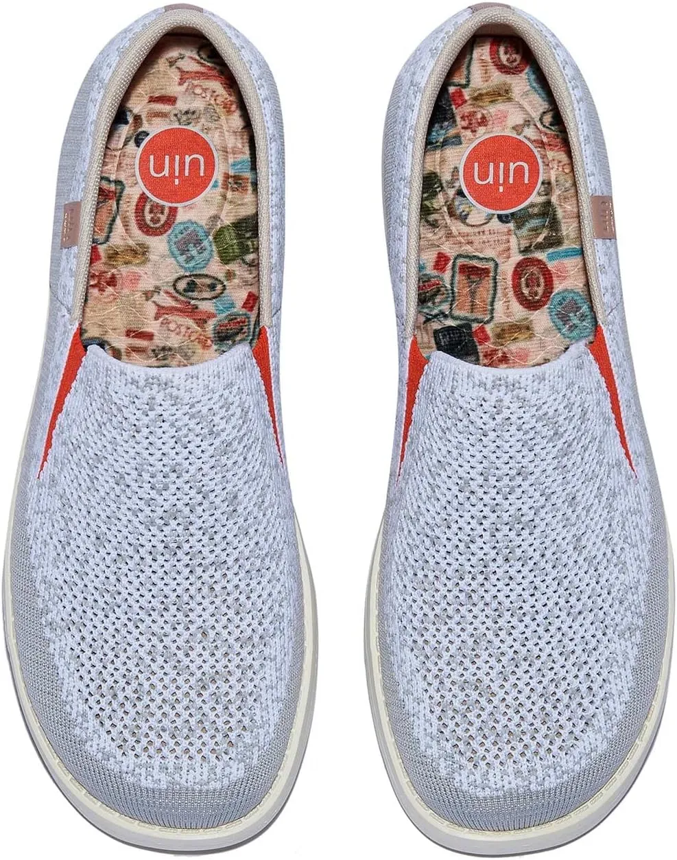 UIN Women's Art Painted Loafers Slip On Casual Travel Shoes Lightweight Comfort Walking Fashion Sneaker Tarragona Series