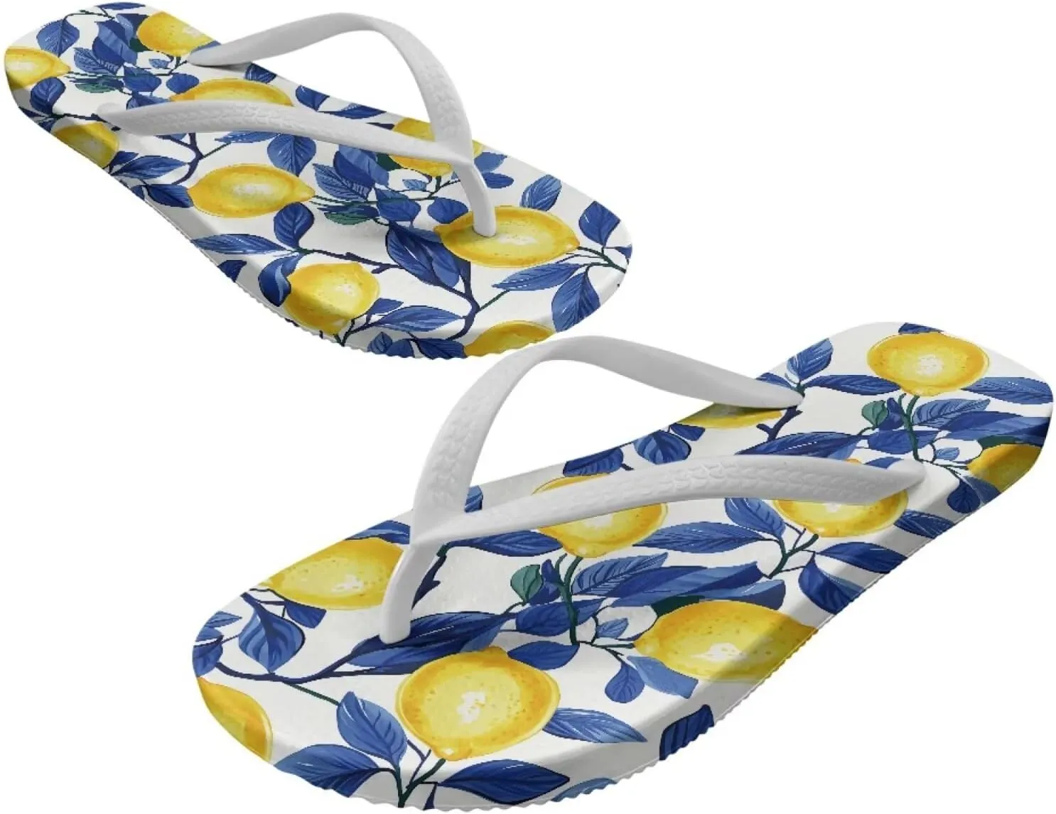 UNICEU Womens Flip Flops Casual Comfortable Soft Footbed Beach Thong Sandals Non-Slip Quick Dry Bathroom Shower Shoes